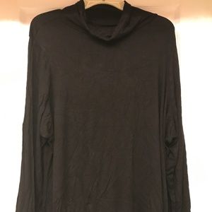 Women's 2x Black Turtleneck
